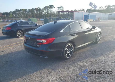 2022 Honda Accord Hybrid Sport из США, поврежденный, VIN 1HGCV3F28NA036563